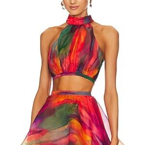 Highly sought after YAURA Faari Crop Top in Aquarelle

New with tags